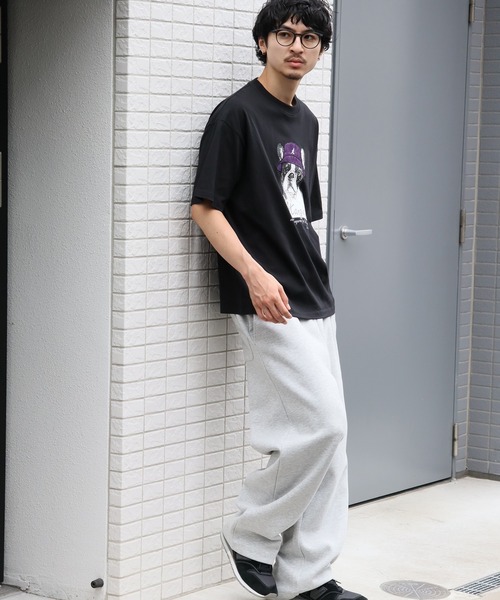 KANGOL（カンゴール）の「【KANGOL/カンゴール】別注 アニマルアップリケ刺繍 半袖Tシャツ（Tシャツ/カットソー・メンズ・ブラック系1/ホワイト系1/ホワイト系3/ブラック系3/ネイビー系1/ホワイト系2/ブラック系2/ネイビー系3/ネイビー系2・M/L）」の21枚目の写真