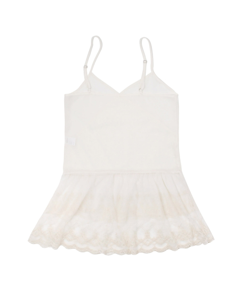 KIJIKO(キジコ)の「ke802. Lace Bustier Dress Ivory(ワンピース・レディース・アイボリー・FREE)」の6枚目の写真