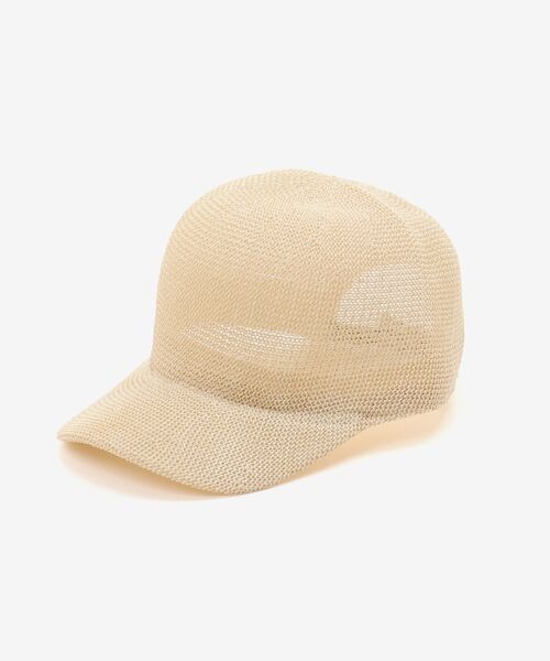 le.coeur blanc(ルクールブラン)の「《WEB限定アイテム》ペーパーキャップ(キャップ・レディース・ブラウン/ベージュ/ブラック・FREE)」の8枚目の写真