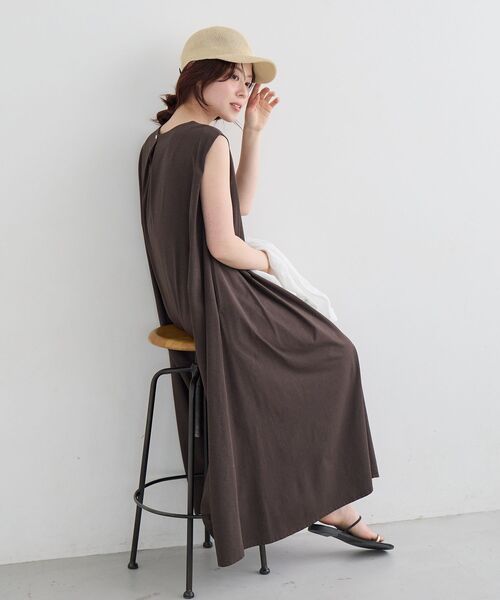 le.coeur blanc(ルクールブラン)の「《WEB限定アイテム》ペーパーキャップ(キャップ・レディース・ブラウン/ベージュ/ブラック・FREE)」の14枚目の写真