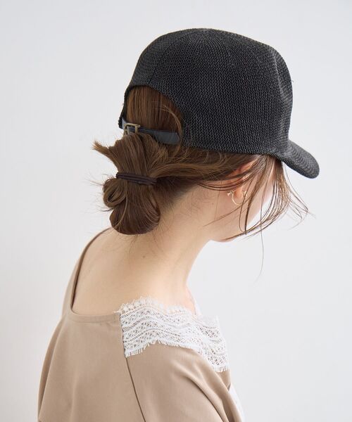 le.coeur blanc(ルクールブラン)の「《WEB限定アイテム》ペーパーキャップ(キャップ・レディース・ブラウン/ベージュ/ブラック・FREE)」の19枚目の写真