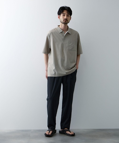 Mac-House(マックハウス)の「REALSTANDARD マイラクエアーワイドパンツ(その他パンツ・メンズ・ネイビー/チャコールグレー/ブラック・S/M/L/XL)」の10枚目の写真