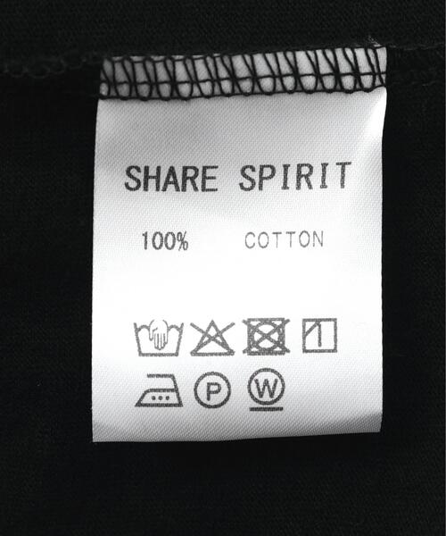 SHARE SPIRIT(シェアースピリット)の「SHARE SPIRIT/シェアースピリット/Welcome Tee(Tシャツ/カットソー・メンズ・ホワイト/ブラック・M)」の5枚目の写真