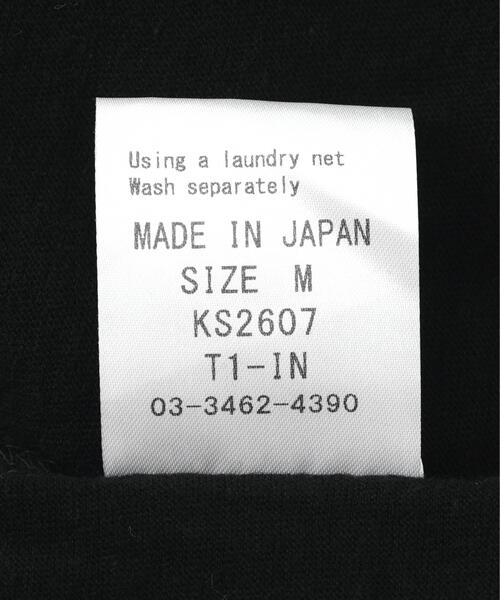 SHARE SPIRIT(シェアースピリット)の「SHARE SPIRIT/シェアースピリット/Welcome Tee(Tシャツ/カットソー・メンズ・ホワイト/ブラック・M)」の6枚目の写真