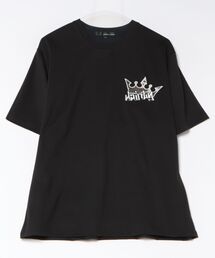 CROWNワッペン付Tシャツ