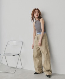 ad thie（アドティエ）の「カラーカーブデニムパンツ（デニムパンツ）」