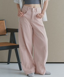 ad thie（アドティエ）の「カラーカーブデニムパンツ（デニムパンツ）」