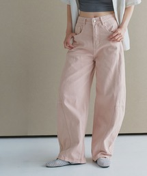 ad thie（アドティエ）の「カラーカーブデニムパンツ（デニムパンツ）」