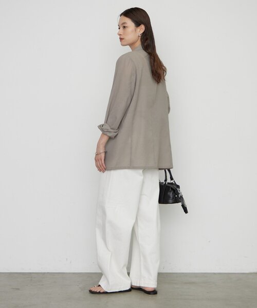 LOUNGEDRESS（ラウンジドレス）の「バレルレッグデニムパンツ（デニムパンツ・レディース・オフホワイト/ブルー・SMALL/MEDIUM）」の5枚目の写真