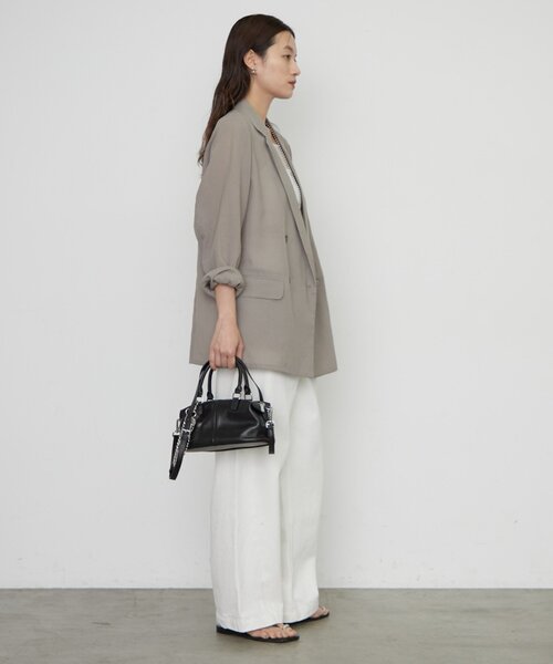 LOUNGEDRESS（ラウンジドレス）の「バレルレッグデニムパンツ（デニムパンツ・レディース・オフホワイト/ブルー・SMALL/MEDIUM）」の7枚目の写真