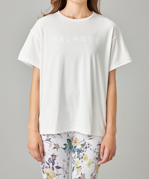 Chacott（チャコット）の「SmoothDry Tシャツ（その他トップス・レディース・ホワイト/ピンク・M）」の7枚目の写真