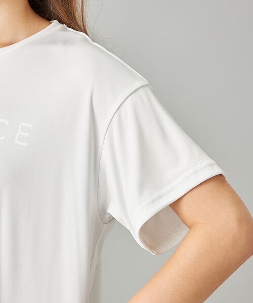 Chacott（チャコット）の「SmoothDry Tシャツ（その他トップス・レディース・ホワイト/ピンク・M）」の10枚目の写真