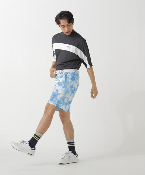 Jack Bunny!!(ジャックバニー)の「【Jack Bunny!!】PEメッシュ半袖モックネックカットソー(Tシャツ/カットソー・メンズ・ブルー/グレー/ホワイト・MEDIUM/X-LARGE/XX-LARGE/LARGE)」の5枚目の写真