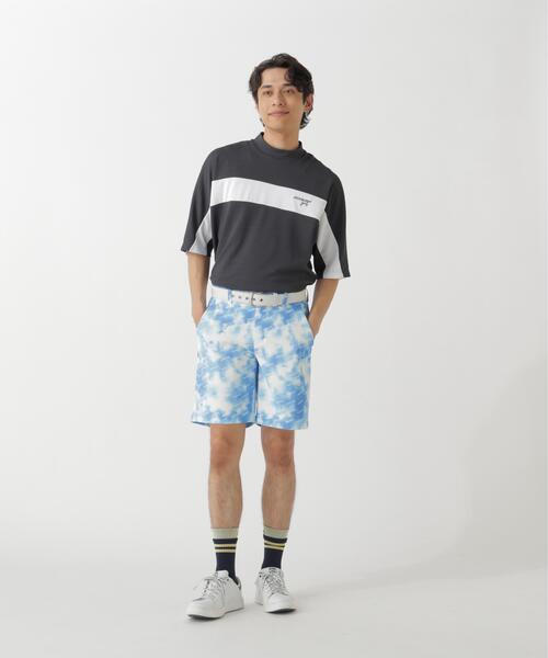 Jack Bunny!!(ジャックバニー)の「【Jack Bunny!!】PEメッシュ半袖モックネックカットソー(Tシャツ/カットソー・メンズ・ブルー/グレー/ホワイト・MEDIUM/X-LARGE/XX-LARGE/LARGE)」の6枚目の写真