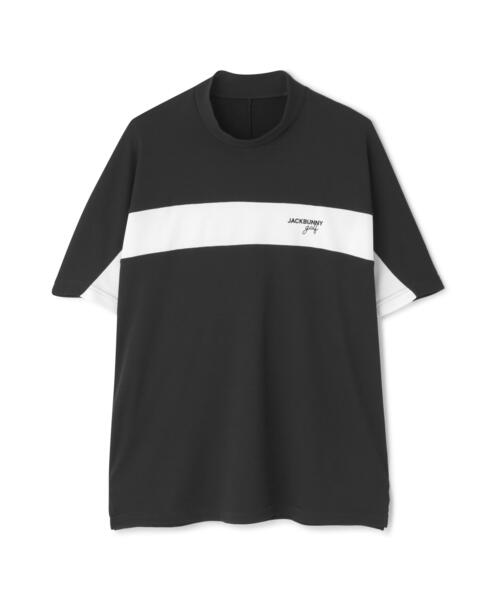 Jack Bunny!!(ジャックバニー)の「【Jack Bunny!!】PEメッシュ半袖モックネックカットソー(Tシャツ/カットソー・メンズ・ブルー/グレー/ホワイト・MEDIUM/X-LARGE/XX-LARGE/LARGE)」の13枚目の写真