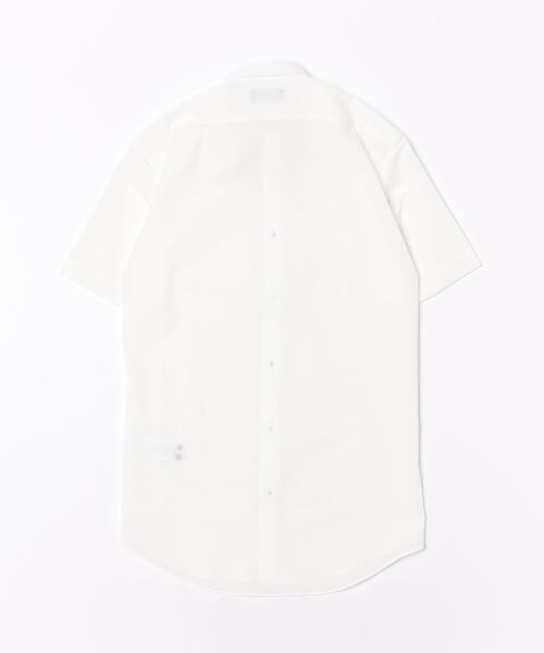 TAKA-Q(タカキュー)の「ワイシャツ メンズ ストレッチ 吸水速乾 ノンアイロン ドットエア ボタンダウン 半袖 ビジネス ドレス NEWスタンダードフィット(ビジネスシャツ・メンズ・ホワイト・X-LARGE/3L/S/MEDIUM/LARGE)」の3枚目の写真