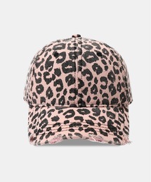 JOHNNY WOLF（ジョニーウルフ）の「LEOPARD POP ウォッシュドツイル レオパード キャップ（キャップ）」