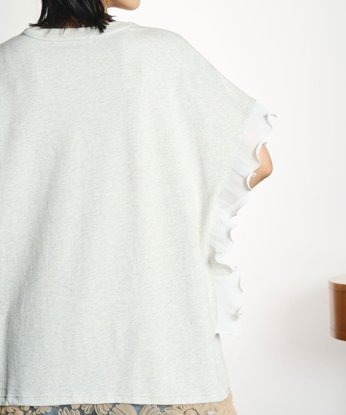 ROSE BUD(ローズバッド)の「OKIRAKU×ROSEBUD/LACE SKIRT LOGO DRESS(ワンピース・レディース・オートミール/ブラック・ONE SIZE)」の10枚目の写真
