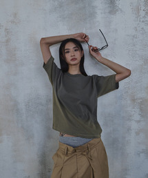 [Ep.02] VTGフェイドクロップTシャツ（ライトカーキ）