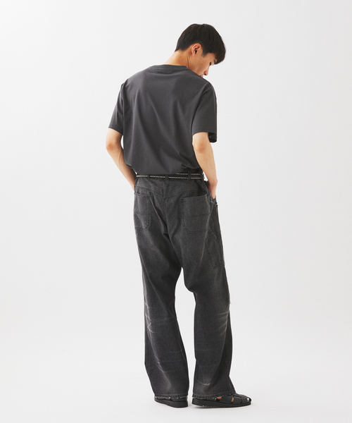 JOURNAL STANDARD relume(ジャーナルスタンダード レリューム)の「<Relume Jeans>リメイク ライトオンス デニムペインターパンツ(デニムパンツ・メンズ・ネイビー/ブラック・LARGE/MEDIUM)」の17枚目の写真