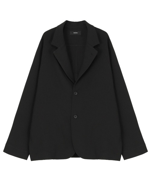 ZUCCa（ズッカ）の「TOUSJOURS（テーラードジャケット・レディース・ネイビー/ベージュ・X-LARGE）」の6枚目の写真
