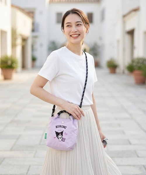 BACKYARD FAMILY(バックヤードファミリー)の「unify × Sanrio characters エンブロイ2wayショルダー(ショルダーバッグ・レディース・ライトグレー/ラベンダー/ネイビー・FREE)」の13枚目の写真