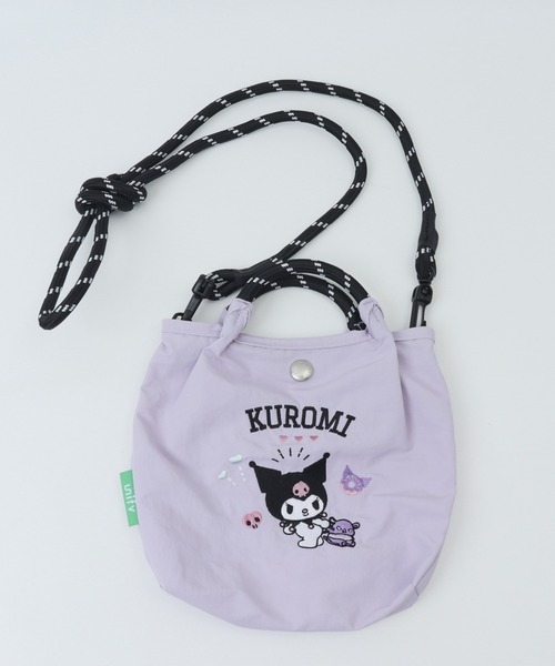 BACKYARD FAMILY(バックヤードファミリー)の「unify × Sanrio characters エンブロイ2wayショルダー(ショルダーバッグ・レディース・ライトグレー/ラベンダー/ネイビー・FREE)」の19枚目の写真