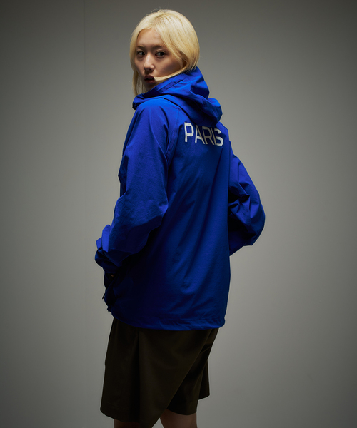 NIKE（ナイキ）の「【NIKE / ナイキ】PSG MNK TCHWVN WR JKT ANTHM HM（マウンテンパーカー・メンズ・ネイビー・X-LARGE/LARGE/MEDIUM/SMALL）」の4枚目の写真