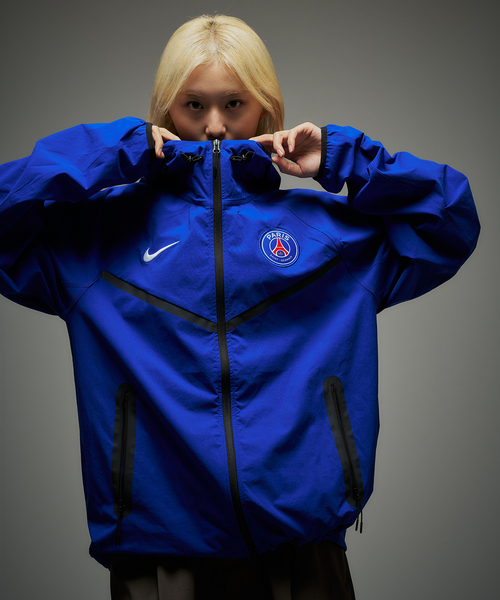 NIKE（ナイキ）の「【NIKE / ナイキ】PSG MNK TCHWVN WR JKT ANTHM HM（マウンテンパーカー・メンズ・ネイビー・X-LARGE/LARGE/MEDIUM/SMALL）」の6枚目の写真