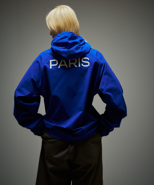 NIKE（ナイキ）の「【NIKE / ナイキ】PSG MNK TCHWVN WR JKT ANTHM HM（マウンテンパーカー・メンズ・ネイビー・X-LARGE/LARGE/MEDIUM/SMALL）」の7枚目の写真