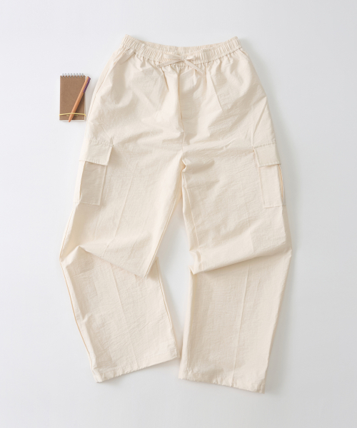 ANALOG MOOD(アナログムード)の「セミワイドストリングカーゴパンツ(クリーム)(その他パンツ・メンズ・その他・MEDIUM/LARGE/X-LARGE)」の1枚目の写真