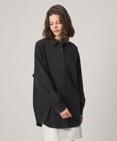 Steven Alan(スティーブンアラン)の「<Steven Alan>ランダム コーデュロイ ドルマンスリーブ シャツ(シャツ/ブラウス・レディース・オフホワイト/ダークブラウン/ブラック・S/M)」の15枚目の写真