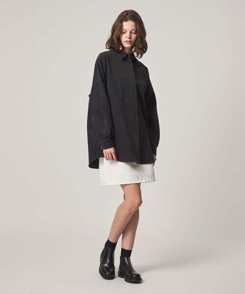 Steven Alan(スティーブンアラン)の「<Steven Alan>ランダム コーデュロイ ドルマンスリーブ シャツ(シャツ/ブラウス・レディース・オフホワイト/ダークブラウン/ブラック・S/M)」の16枚目の写真