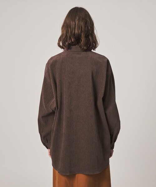 Steven Alan(スティーブンアラン)の「<Steven Alan>ランダム コーデュロイ ドルマンスリーブ シャツ(シャツ/ブラウス・レディース・オフホワイト/ダークブラウン/ブラック・S/M)」の19枚目の写真