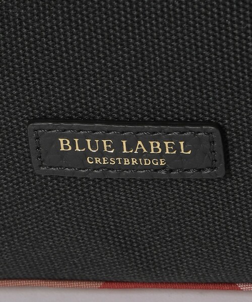 BLUE LABEL CRESTBRIDGE（ブルーレーベルクレストブリッジ）の「2WAYカジュアルトート（ショルダーバッグ・レディース・ダークネイビー/ブラック・FREE）」の13枚目の写真