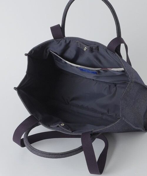 BLUE LABEL CRESTBRIDGE（ブルーレーベルクレストブリッジ）の「2WAYカジュアルトート（ショルダーバッグ・レディース・ダークネイビー/ブラック・FREE）」の5枚目の写真