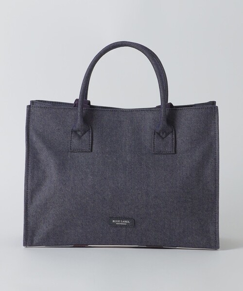 BLUE LABEL CRESTBRIDGE（ブルーレーベルクレストブリッジ）の「2WAYカジュアルトート（ショルダーバッグ・レディース・ダークネイビー/ブラック・FREE）」の6枚目の写真