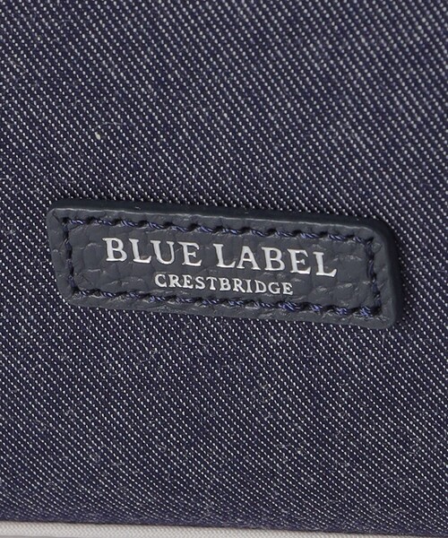 BLUE LABEL CRESTBRIDGE（ブルーレーベルクレストブリッジ）の「2WAYカジュアルトート（ショルダーバッグ・レディース・ダークネイビー/ブラック・FREE）」の7枚目の写真