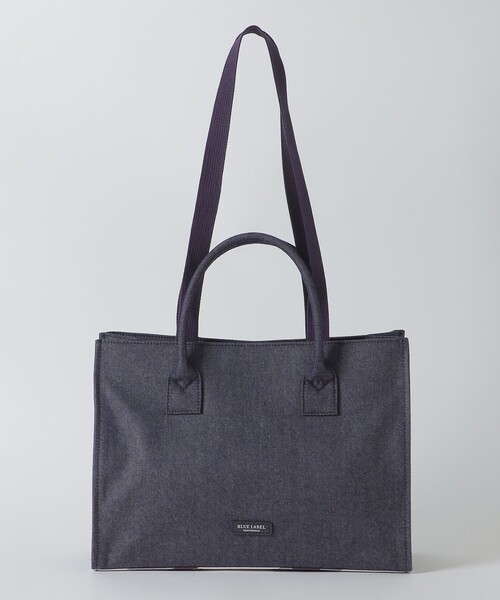 BLUE LABEL CRESTBRIDGE（ブルーレーベルクレストブリッジ）の「2WAYカジュアルトート（ショルダーバッグ・レディース・ダークネイビー/ブラック・FREE）」の8枚目の写真