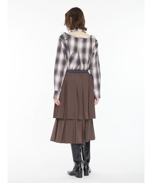 SORIN（ソリン　）の「Cargo Pocket Shirt / カーゴポケットシャツ（シャツ/ブラウス・レディース・チェック/オフホワイト/ダークグレー・38）」の11枚目の写真