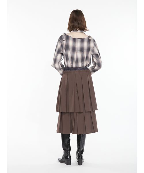 SORIN（ソリン　）の「Cargo Pocket Shirt / カーゴポケットシャツ（シャツ/ブラウス・レディース・チェック/オフホワイト/ダークグレー・38）」の12枚目の写真