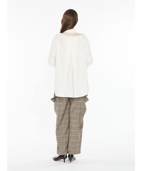 SORIN（ソリン　）の「Cargo Pocket Shirt / カーゴポケットシャツ（シャツ/ブラウス・レディース・チェック/オフホワイト/ダークグレー・38）」の18枚目の写真