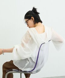 CIAOPANIC TYPY | ∴【体型カバーも叶う】シアーフーディーブラウス(シャツ/ブラウス)