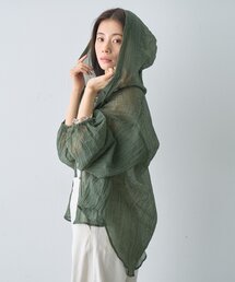 CIAOPANIC TYPY | ∴【体型カバーも叶う】シアーフーディーブラウス(シャツ/ブラウス)