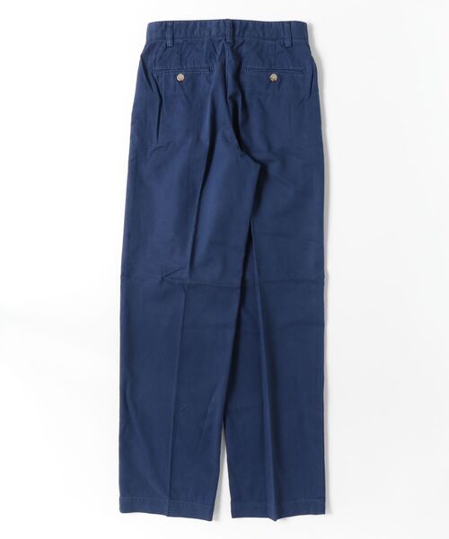 POLO RALPH LAUREN（ポロ ラルフ ローレン）の「プリーテッド コットンブレンド リラックス パンツ（その他パンツ・レディース・ネイビー系1・2/0）」の2枚目の写真