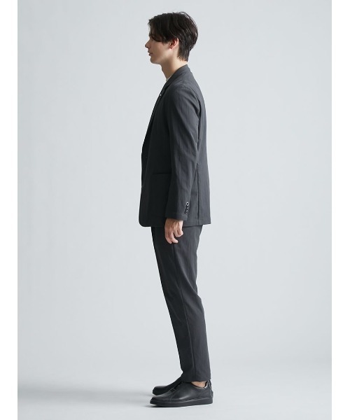 AOURE(アウール)の「VINTAGE NYLON SETUP JACKET(テーラードジャケット・メンズ・ライトベージュ/チャコールグレー/カーキ・MEDIUM/LARGE)」の5枚目の写真