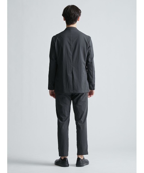 AOURE(アウール)の「VINTAGE NYLON SETUP JACKET(テーラードジャケット・メンズ・ライトベージュ/チャコールグレー/カーキ・MEDIUM/LARGE)」の6枚目の写真