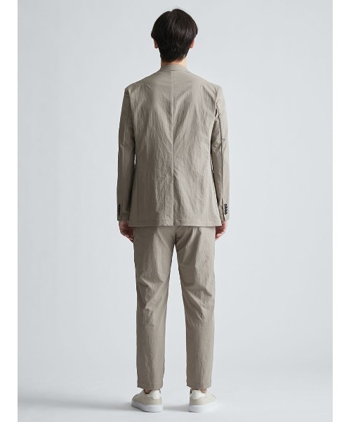 AOURE(アウール)の「VINTAGE NYLON SETUP JACKET(テーラードジャケット・メンズ・ライトベージュ/チャコールグレー/カーキ・MEDIUM/LARGE)」の14枚目の写真