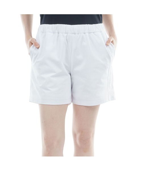 TOMMY HILFIGER GOLF(トミー ヒルフィガー ゴルフ)の「メッシュ ハーフパンツ(その他パンツ・レディース・サンドベージュ/ホワイト/ネイビー・M/L)」の1枚目の写真