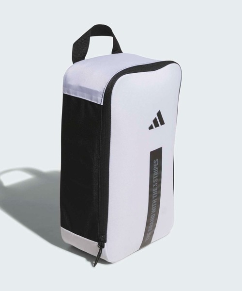 adidas(アディダス)の「メンズ アディダス ゴルフシューズバッグ【adidas Golf/アディダスゴルフ】(エコバッグ/サブバッグ・メンズ・ホワイト・FREE)」の3枚目の写真